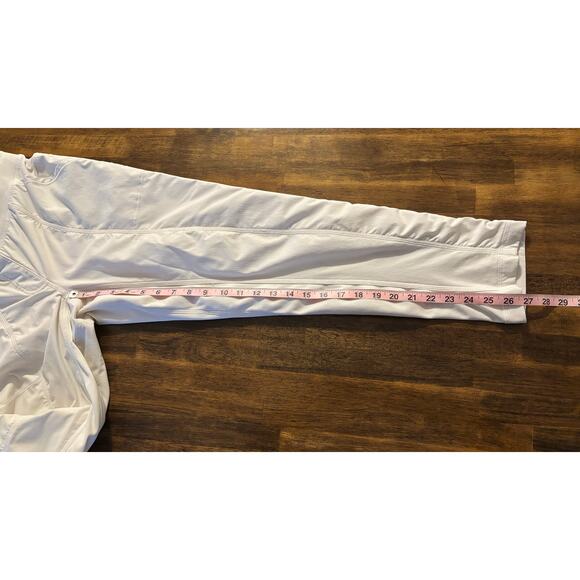 Lululemon Women’s 8 Pants Street To Studio Pull On Drawstring Waist Ruched - Picture 10 of 11